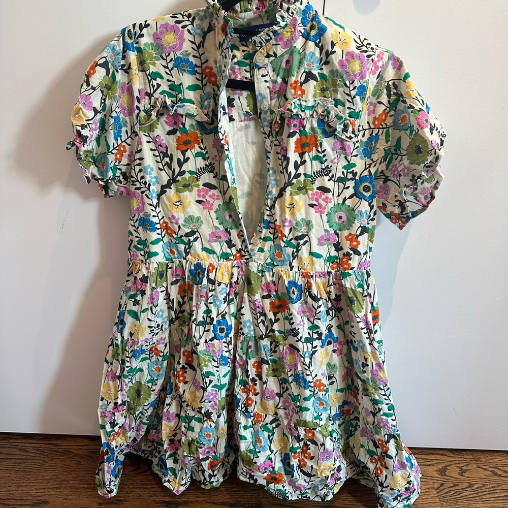 Ro’s Garden floral mini dress